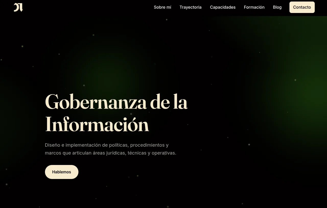 MPG — sitio de marca personal de María del Pilar Garay con perfil, trayectoria y blog.